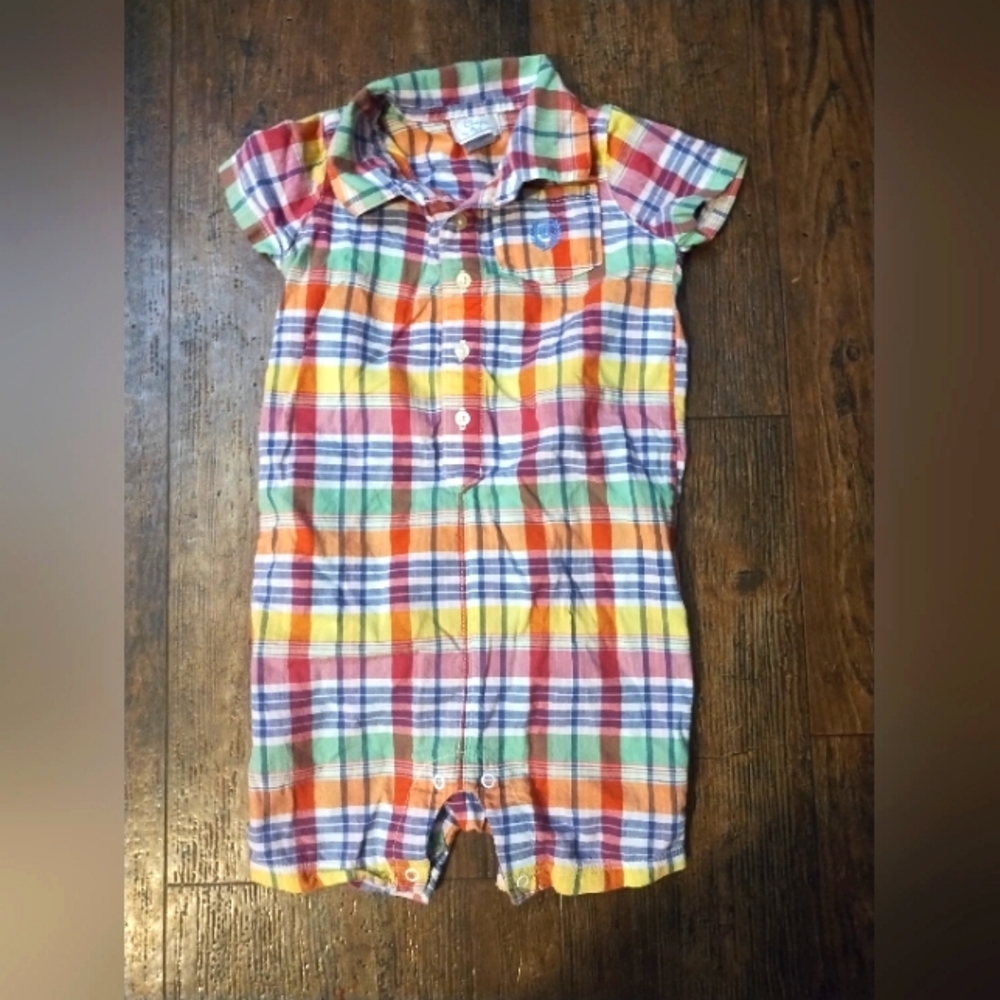 Boys Chaps romper size 9 mths